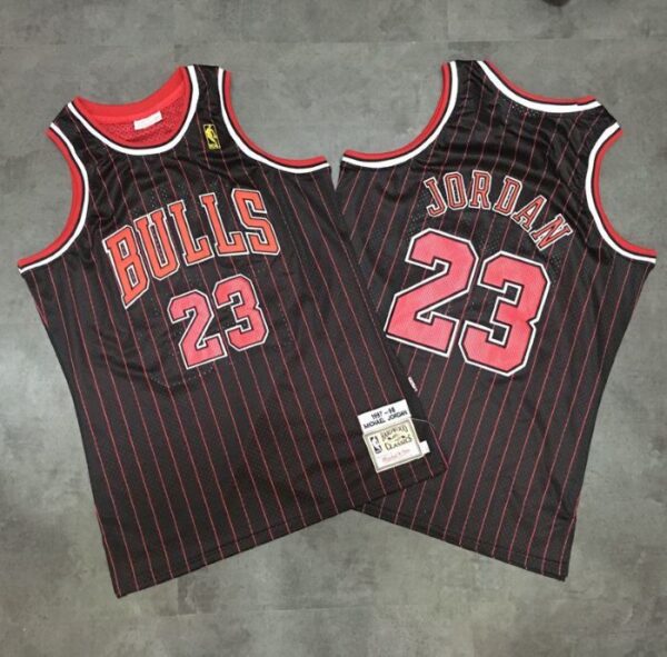 Michael Jordan No. 23 Chicago Bulls 1997-98 retro jersey