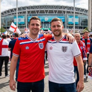 England Retro Soccer Jersey Euro 1980 | Vintage Football Kit