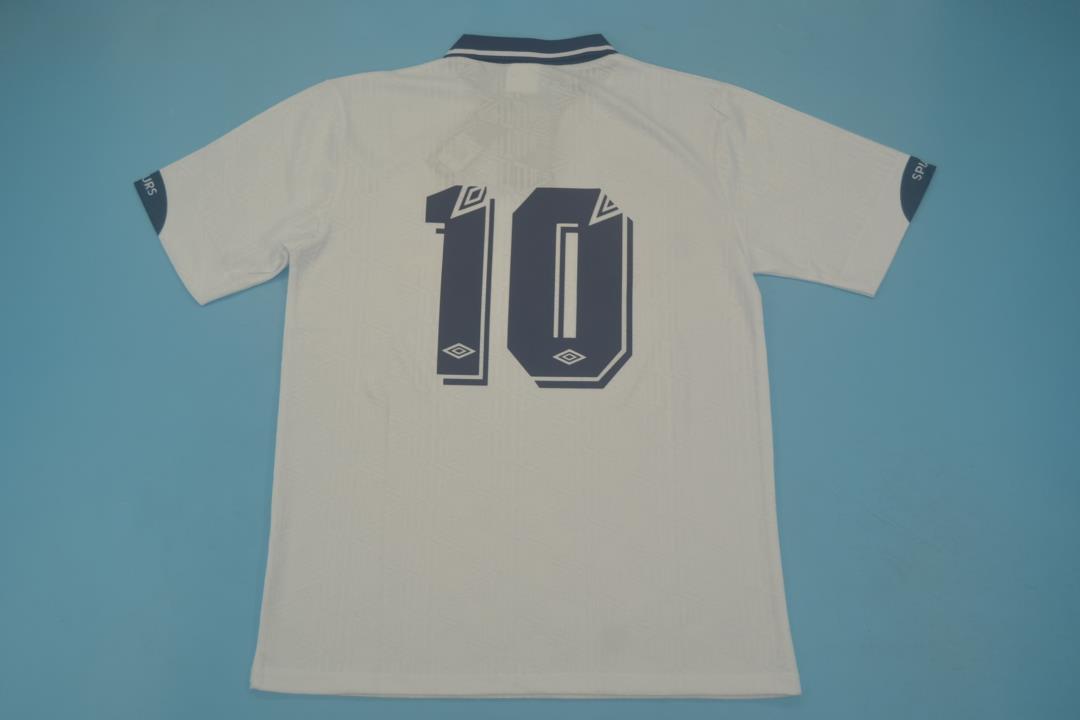Tottenham Hotspur retro soccer jersey 1992-1993