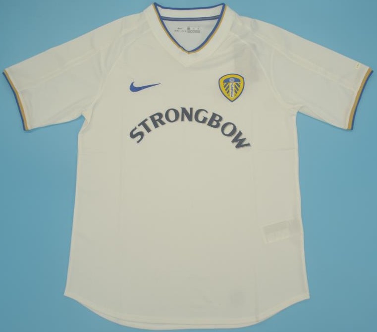 Leeds United 2000-01 Retro Jersey – Strongbow Era Classic