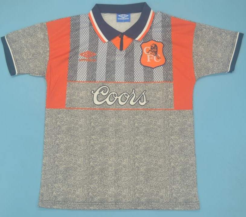 Chelsea away famous soccer jersey 1995-1996 - S, No