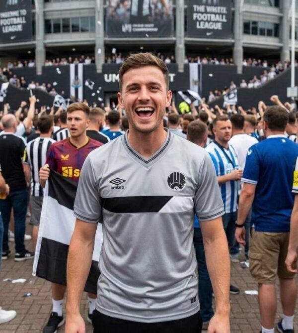 80s Classic: Newcastle Utd Retro Football Jersey 1985-1986
