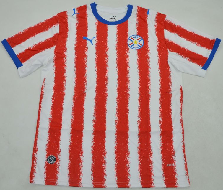 Paraguay National Team Home Jersey – FIFA World Cup 2026