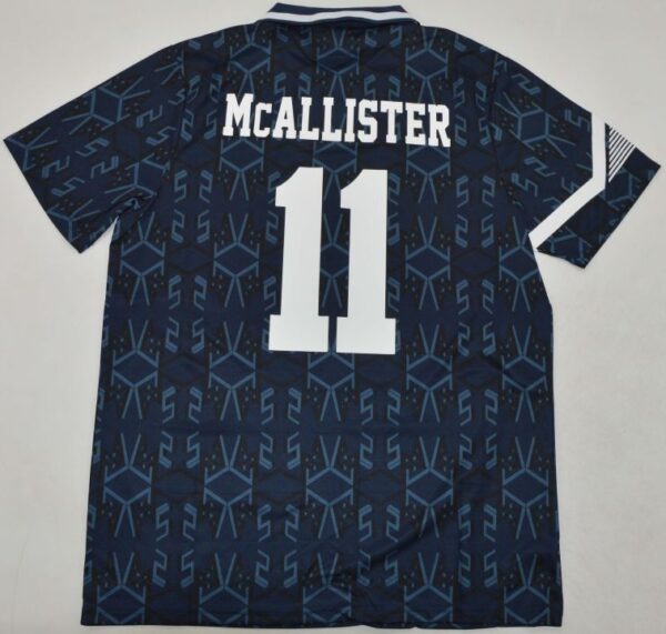 Scotland Euro 92 soccer jersey