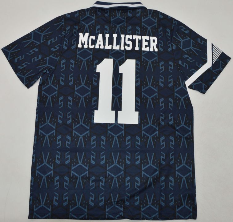 Scotland Euro 92 soccer jersey