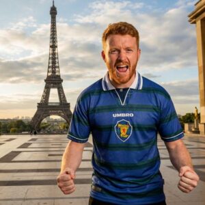 Scotland Retro Soccer Jersey – World Cup 1998 Edition