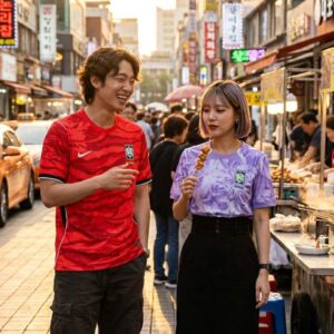 South Korea 2026 World Cup Jersey | Red Home & Purple Away