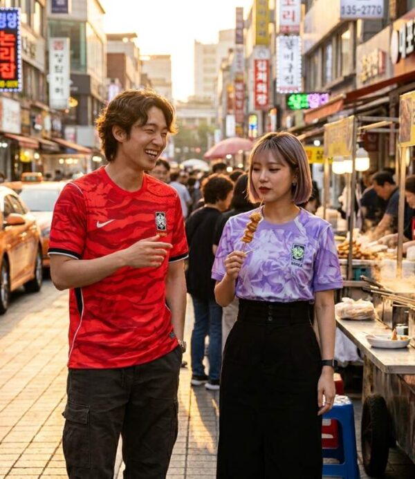 South Korea 2026 World Cup Jersey | Red Home & Purple Away