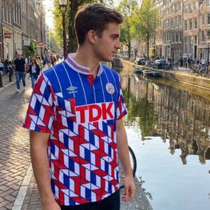 Ajax Amsterdam Away Soccer Jersey 1989–1990 – Retro Ajax Shirt