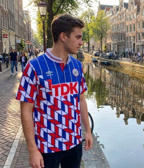 Ajax Amsterdam Away Soccer Jersey 1989–1990 – Retro Ajax Shirt