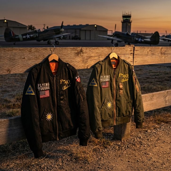 Flying Tigers MA-1 Bomber Jacket – Vintage American Volunteer