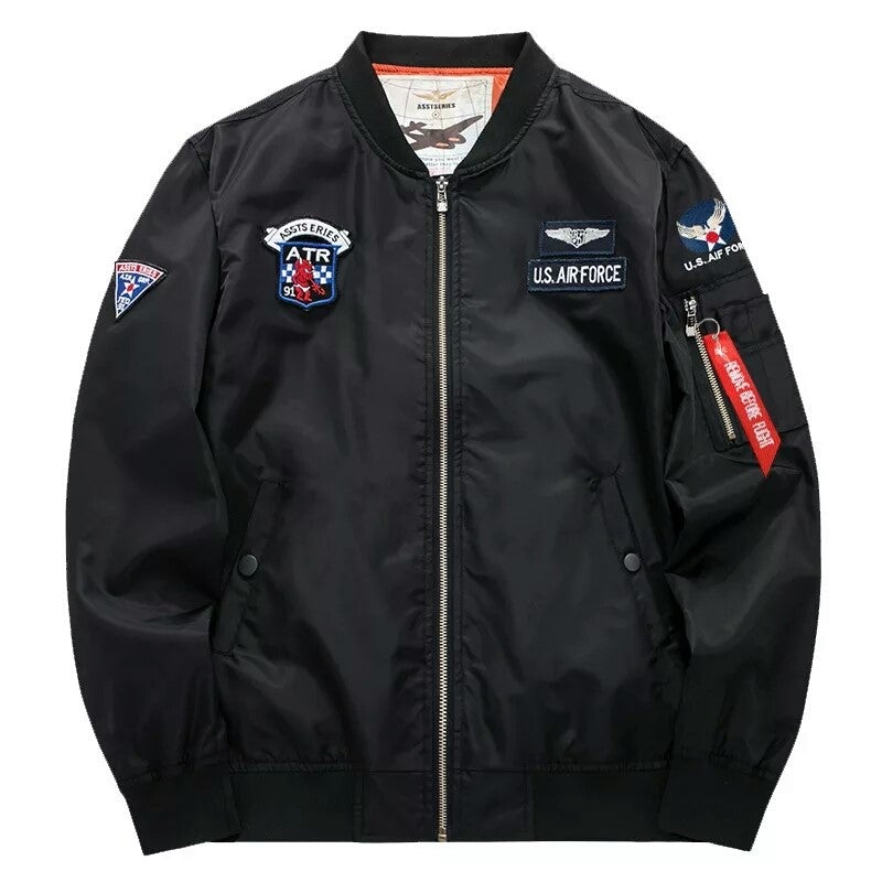 US Air Force bomber jacket - M, Black
