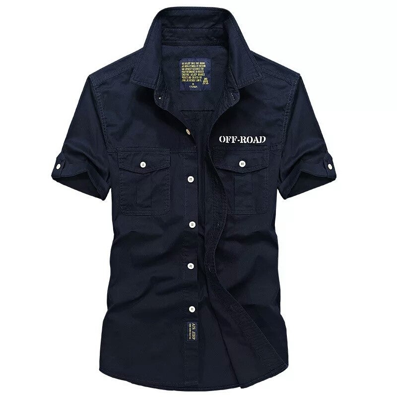 AFS Jeep military Off-road shirt - S, Blue