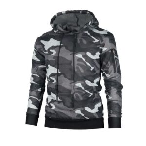 Jaraguar Camo Military casual hoodie - Image 5