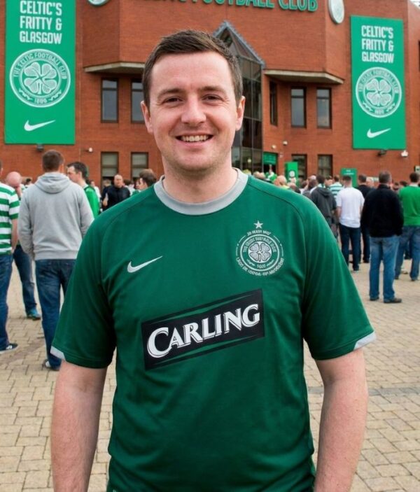 Celtic FC 2007-08 Away Jersey | Vennegoor of Hesselink #10