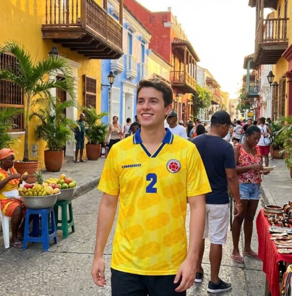 Colombia Retro Soccer Jersey - 1994 World Cup