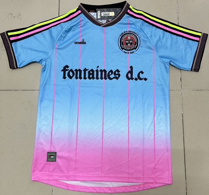 Fontaines D.C. Bohemian FC コラボ Adult 2025 Third Jersey Fontaines D.C. {Regular Fit} – The