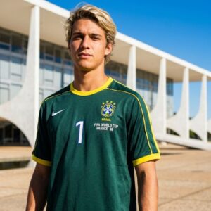 Brazil Goalkeeper Jersey – World Cup 1998 Retro Icon