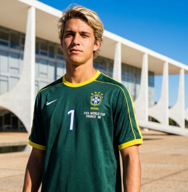 Brazil Goalkeeper Jersey – World Cup 1998 Retro Icon