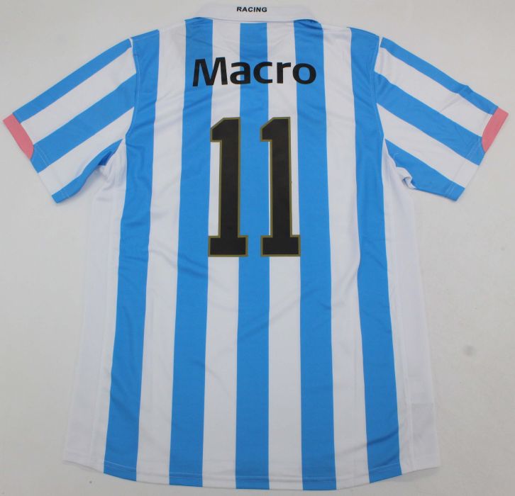 2007-2008 Racing Club Avellaneda Home Jersey - S, Number 11