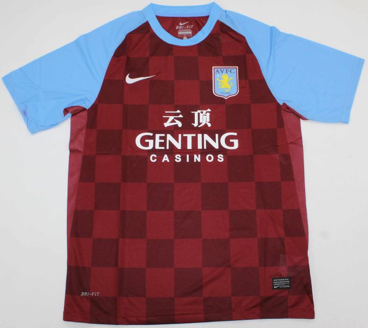 Claret & Blue Classic: Aston Villa Home Jersey 2011-2012