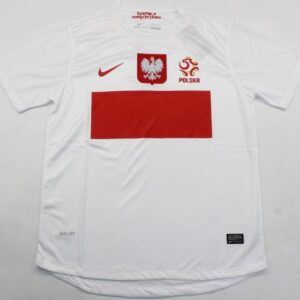 Poland Euro 2012 Home Jersey – Classic Shirt Worn by Lewandowski & Team