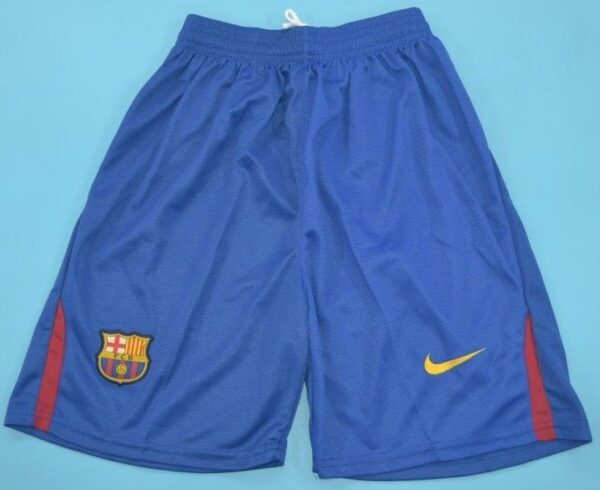 FC Barcelona 2005-06 Retro Shorts | Vintage Barça Champions League Kit