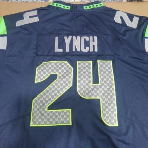 Marshawn Lynch Seattle Seahawks Retro Jersey - Image 6