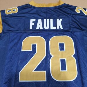 Marshall Faulk St. Louis Rams Retro Jersey - Image 5