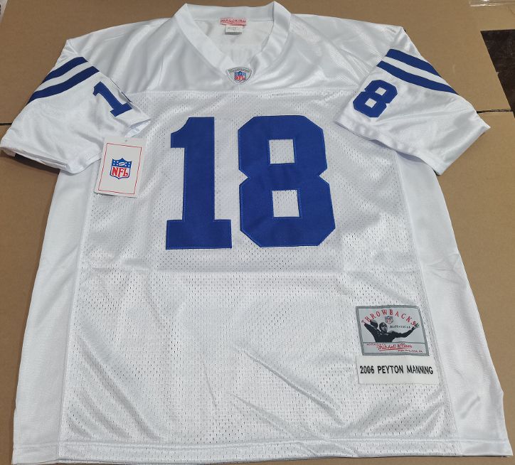 Peyton Manning 2006 NFL Jersey – Indianapolis Colts Classic 
