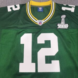 Aaron Rodgers Super Bowl XLV Green Bay Packers Jersey - Image 3