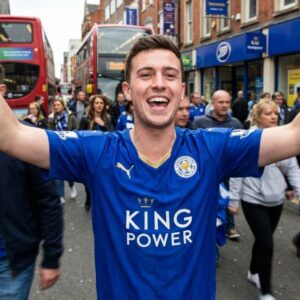 Leicester City Home Jersey 2015-2016 – Jamie Vardy #9