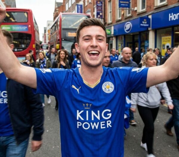 Leicester City Home Jersey 2015-2016 – Jamie Vardy #9