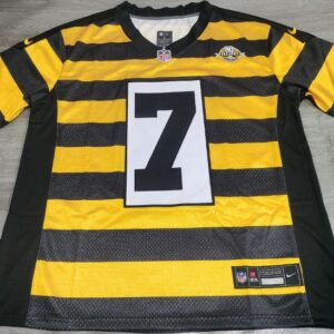 Ben Roethlisberger #7 Pittsburgh Steelers 2014 Throwback Jersey