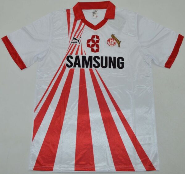 4afb4ce8 FC Köln 1990-91 Retro Home Jersey