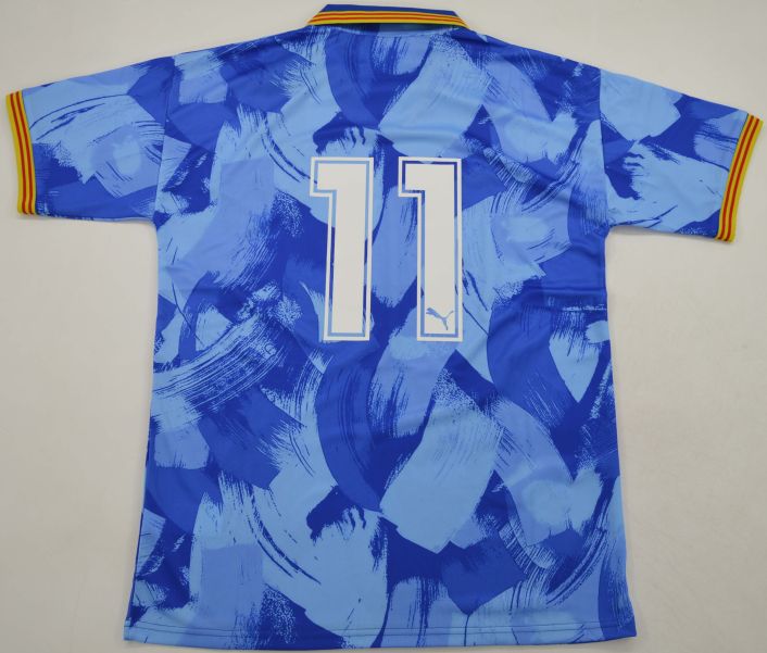 Valencia CF 1991 Away Retro Jersey - S, Number 11