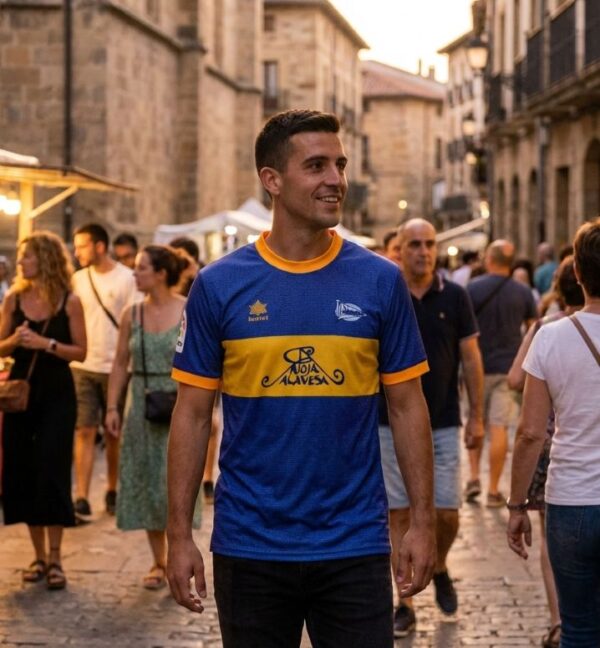 Deportivo Alavés 2001 UEFA Cup Final Retro Jersey – The Miracle of Dortmund
