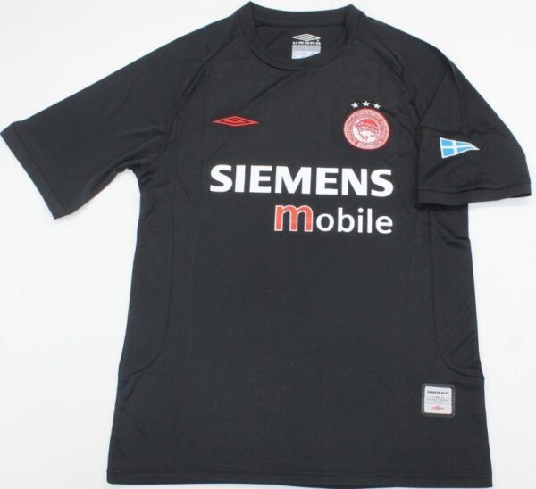 Olympiacos Piraeus 2004–2005 Away Jersey – The Rivaldo & Giovanni Era