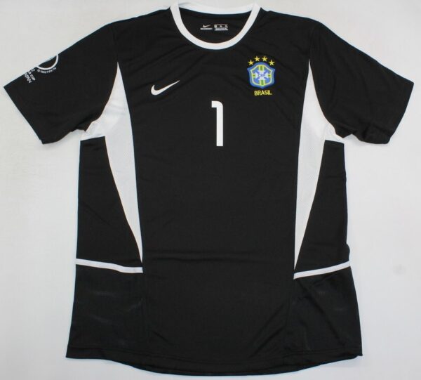 Brazil 2002 Goalkeeper Jersey – Marcos World Cup Champion Shirt