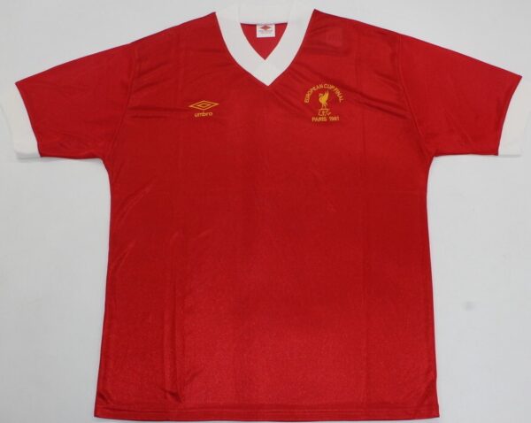 Liverpool 1981 European Cup Final Retro Jersey: A Timeless Tribute to Glory in Paris