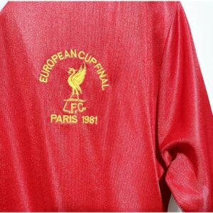 Liverpool 1981 European Cup Final Retro Jersey - Image 3