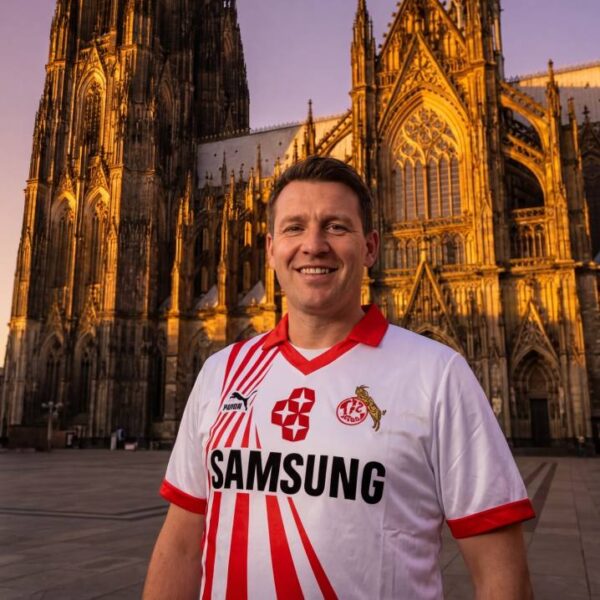 FC Köln 1990-91 Retro Home shirt