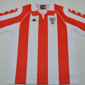 Athletic Club Bilbao 1998/99 Retro Home Jersey – La Liga + Champions League Season – Vintage Kappa Shirt