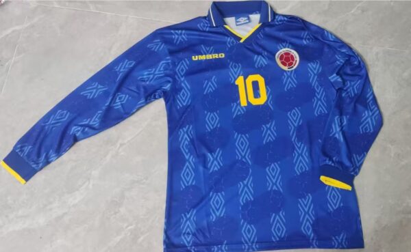 Colombia away jersey world cup 94