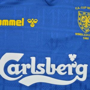 Wimbledon 'Crazy Gang' 1988-89 Home Shirt - Image 3