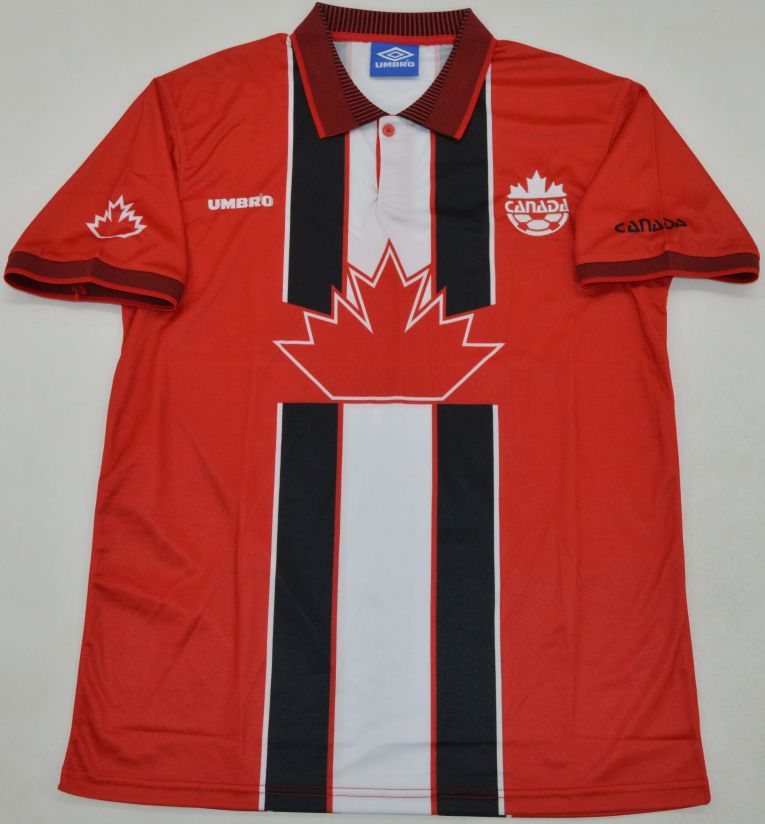 Maillot Vintage Canada Rugby 1997 1998 Cotton Oxford Canadia