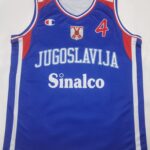 Yugoslavia 2002 Retro Basketball Jersey – World Champions Tribute
