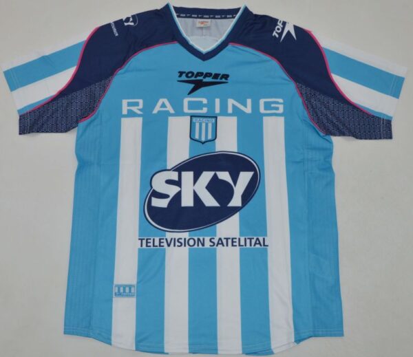 6250324f Racing Club de Avellaneda 2001/02 Home Jersey