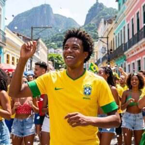 Official Brazil National Team 2012 Home Jersey