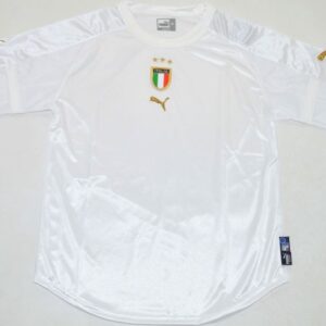 Italy National Team Away Jersey Euro 2004 – Retro Football Shirt